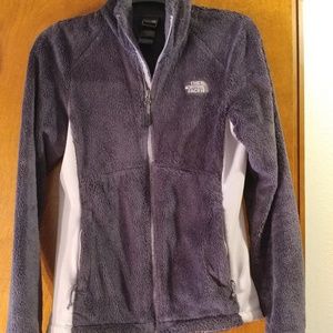 Northface fuzzy zipup